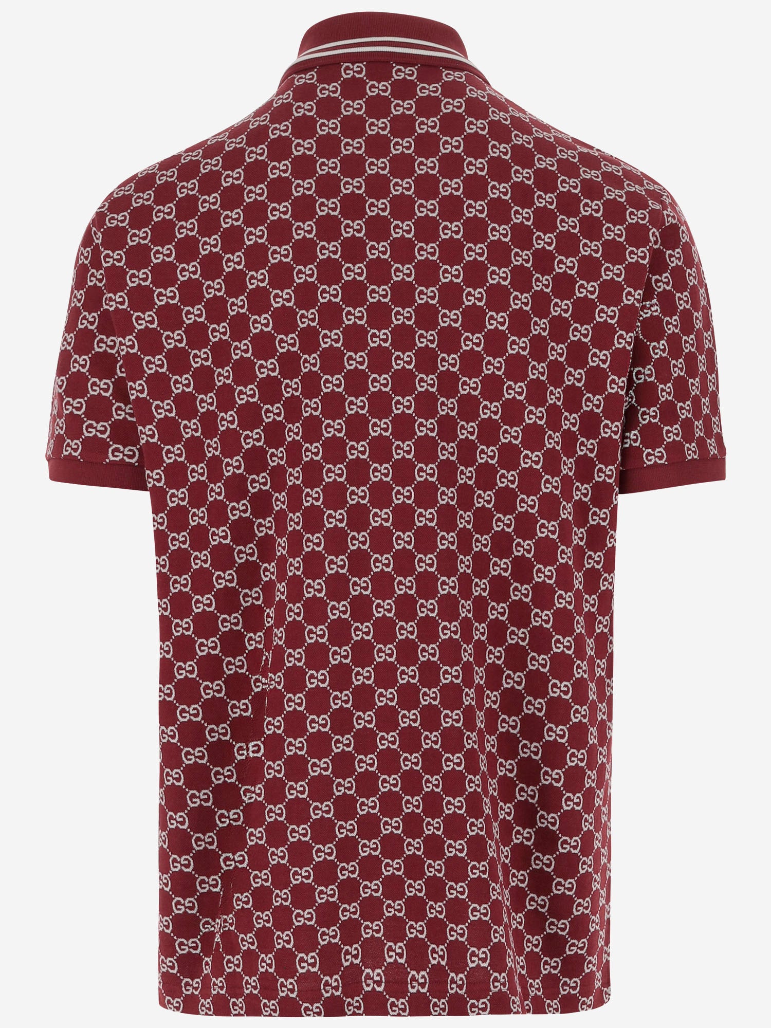 Polo in piquet di cotone GG 788024 XJHHN6320 GUCCI 