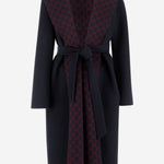 CAPPOTTO REVERSIBILE IN MISTO LANA E SETA GG 793634 ZAQW04692 GUCCI 