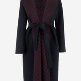 CAPPOTTO REVERSIBILE IN MISTO LANA E SETA GG 793634 ZAQW04692 GUCCI 