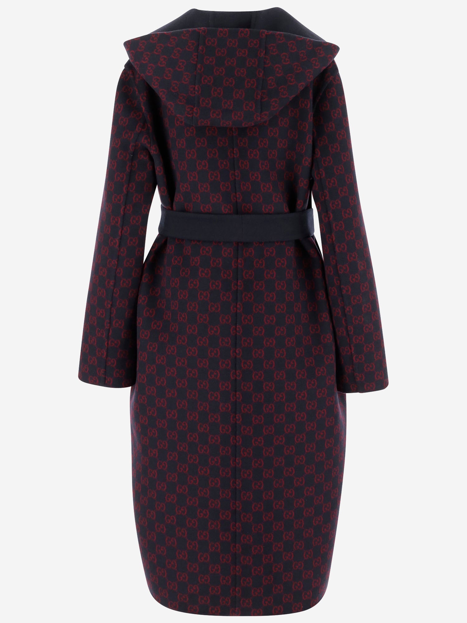 CAPPOTTO REVERSIBILE IN MISTO LANA E SETA GG 793634 ZAQW04692 GUCCI 