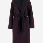 CAPPOTTO REVERSIBILE IN MISTO LANA E SETA GG 793634 ZAQW04692 GUCCI 