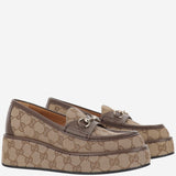 Mocassini con zeppa Horsebit 794316 FADC19741 GUCCI 