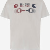 T-SHIRT IN COTONE CON LOGO 796395 XJHC99692 GUCCI 