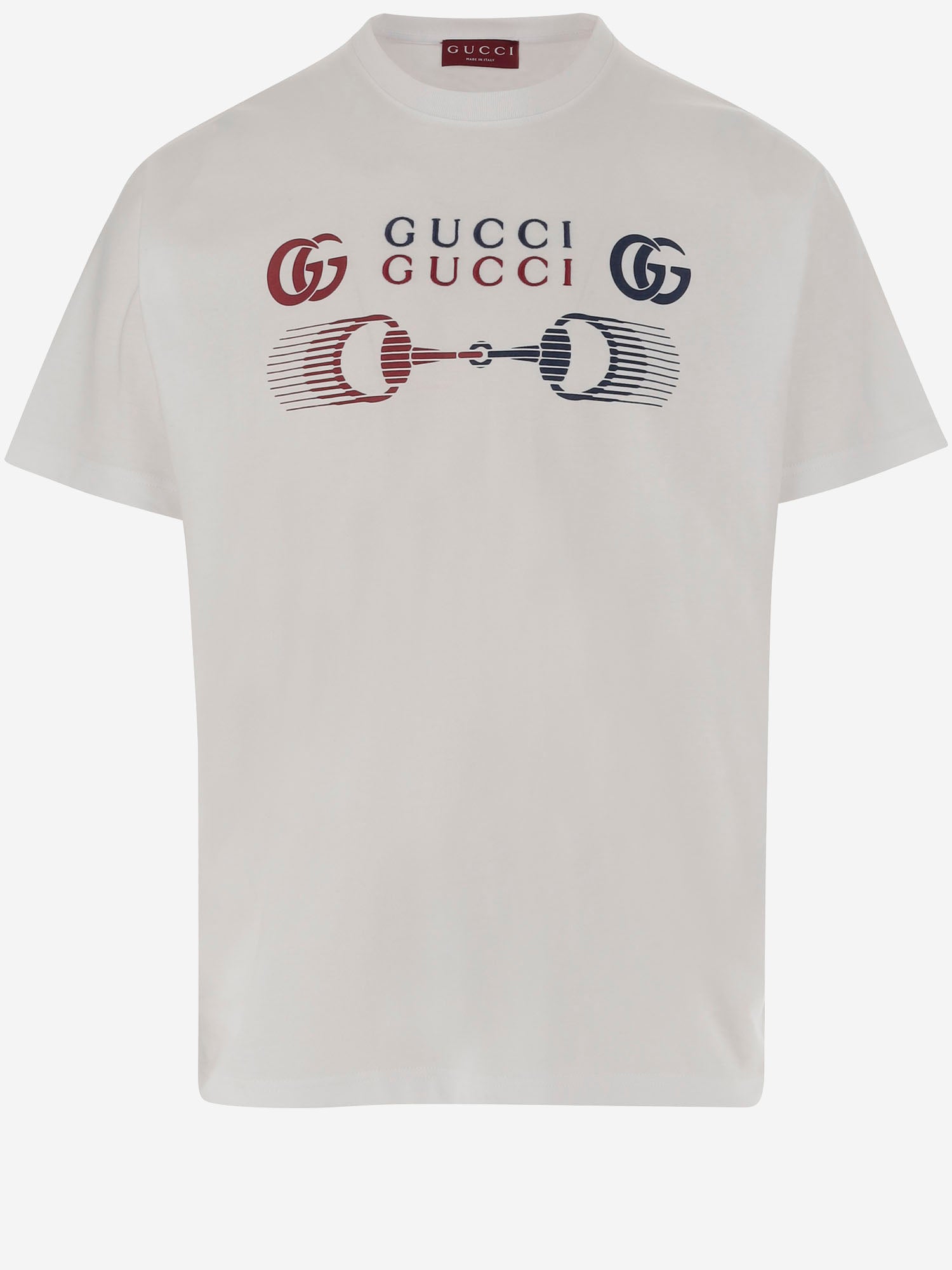 T-SHIRT IN COTONE CON LOGO 796395 XJHC99692 GUCCI 