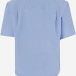 Camicia in popeline di cotone con ricamo 810604 Z7AUX4850 GUCCI 