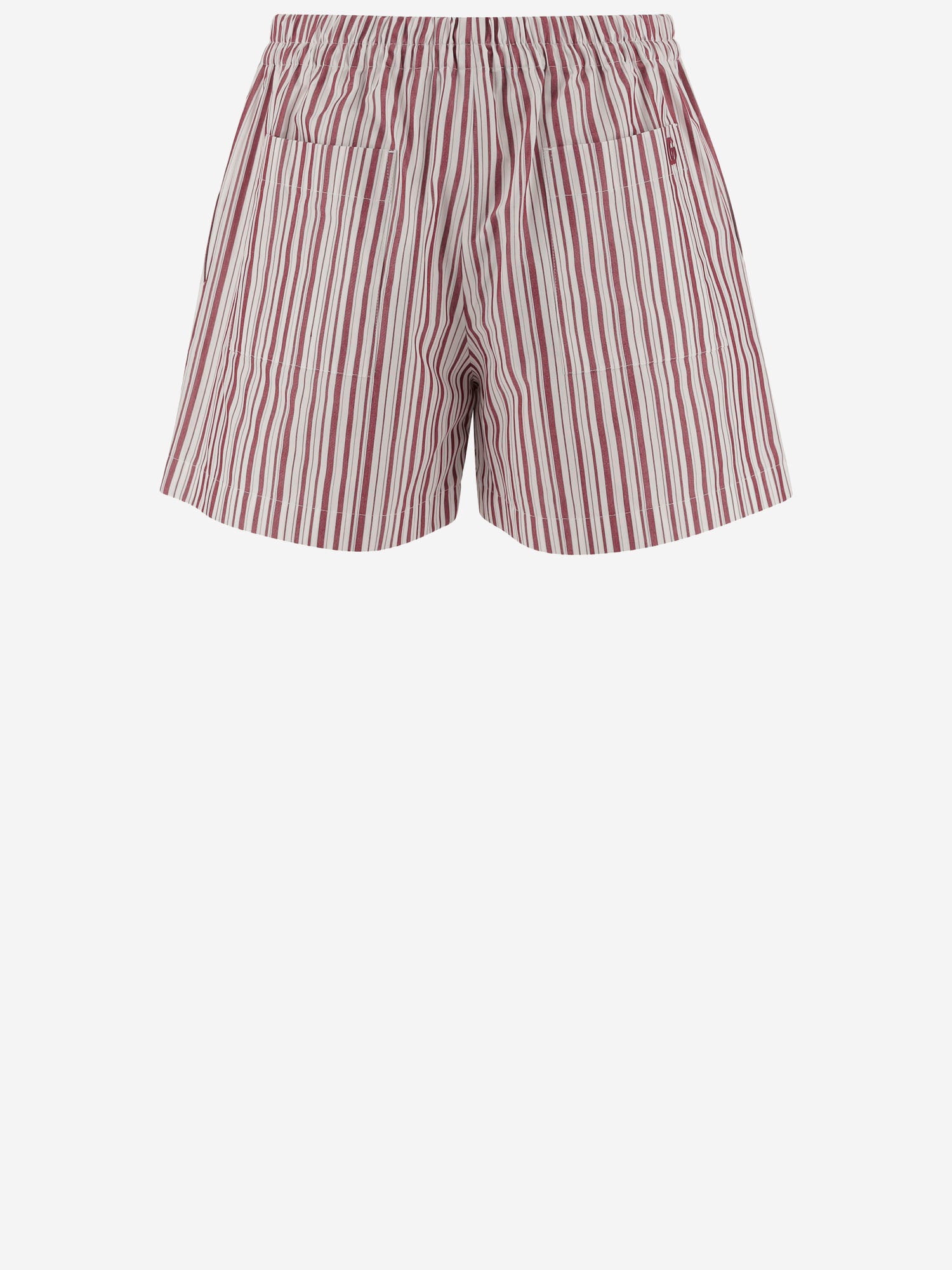 PANTALONI CORTI IN COTONE CON MOTIVO A RIGHE 810783 Z7AR09081 GUCCI 