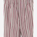 PANTALONI CORTI IN COTONE CON MOTIVO A RIGHE 810783 Z7AR09081 GUCCI 
