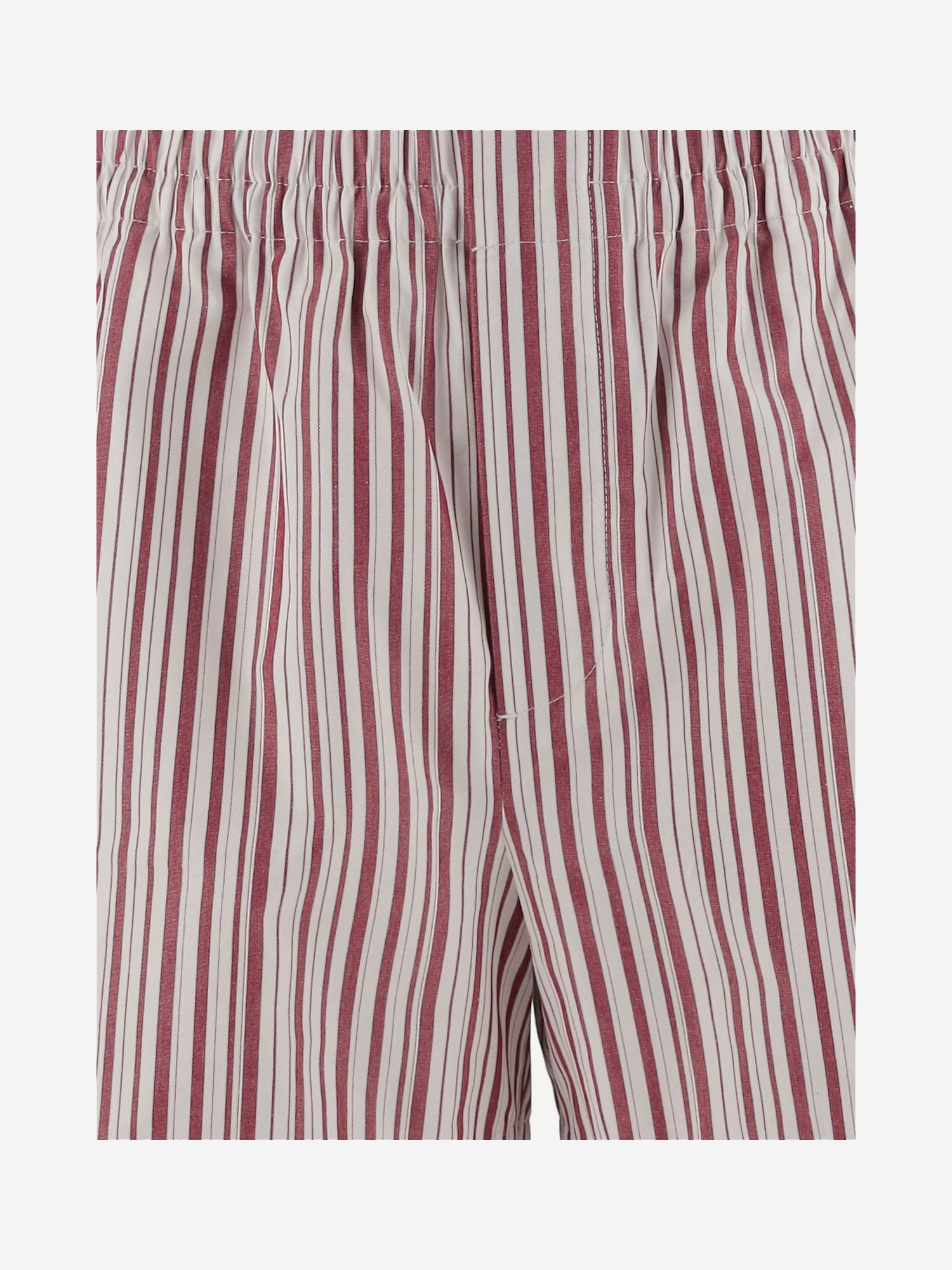 PANTALONI CORTI IN COTONE CON MOTIVO A RIGHE 810783 Z7AR09081 GUCCI 