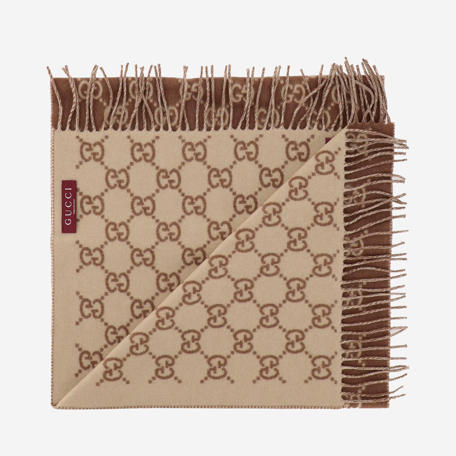 SCIARPA GG IN CASHMERE 812317 3GAC02379 GUCCI 