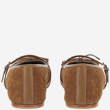 Ballerina in pelle scamosciata 814413 AAEEN2808 GUCCI 