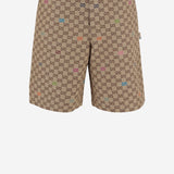 PANTALONI CORTI IN MISTO COTONE 814728 ZAS812137 GUCCI 
