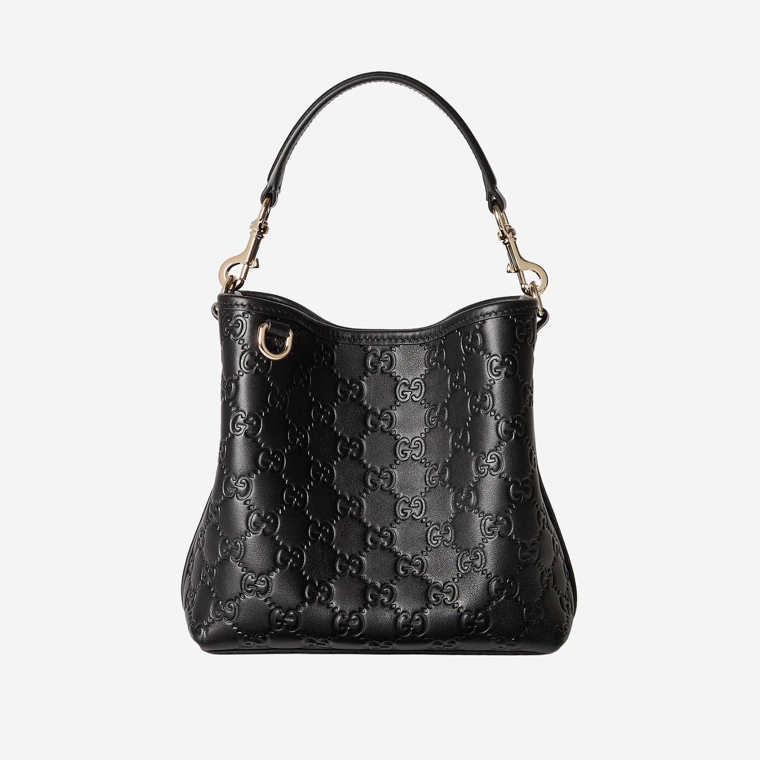 Borsa a secchiello GG Emblem piccola 815118 AAFDV1000 GUCCI 