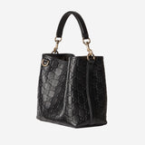 Borsa a secchiello GG Emblem piccola 815118 AAFDV1000 GUCCI 
