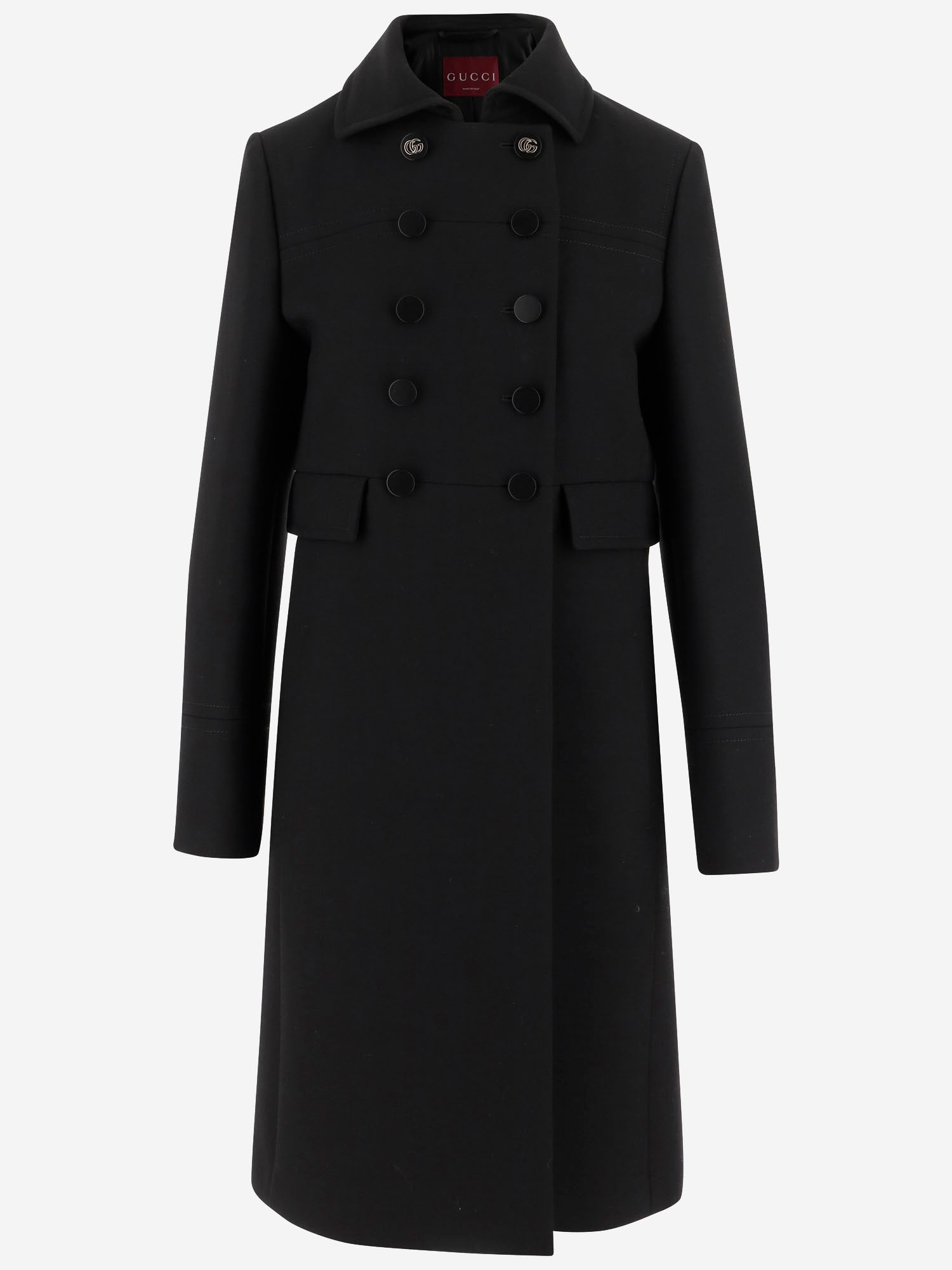 CAPPOTTO LUNGO IN LANA 823841 Z7ASS1000 GUCCI 