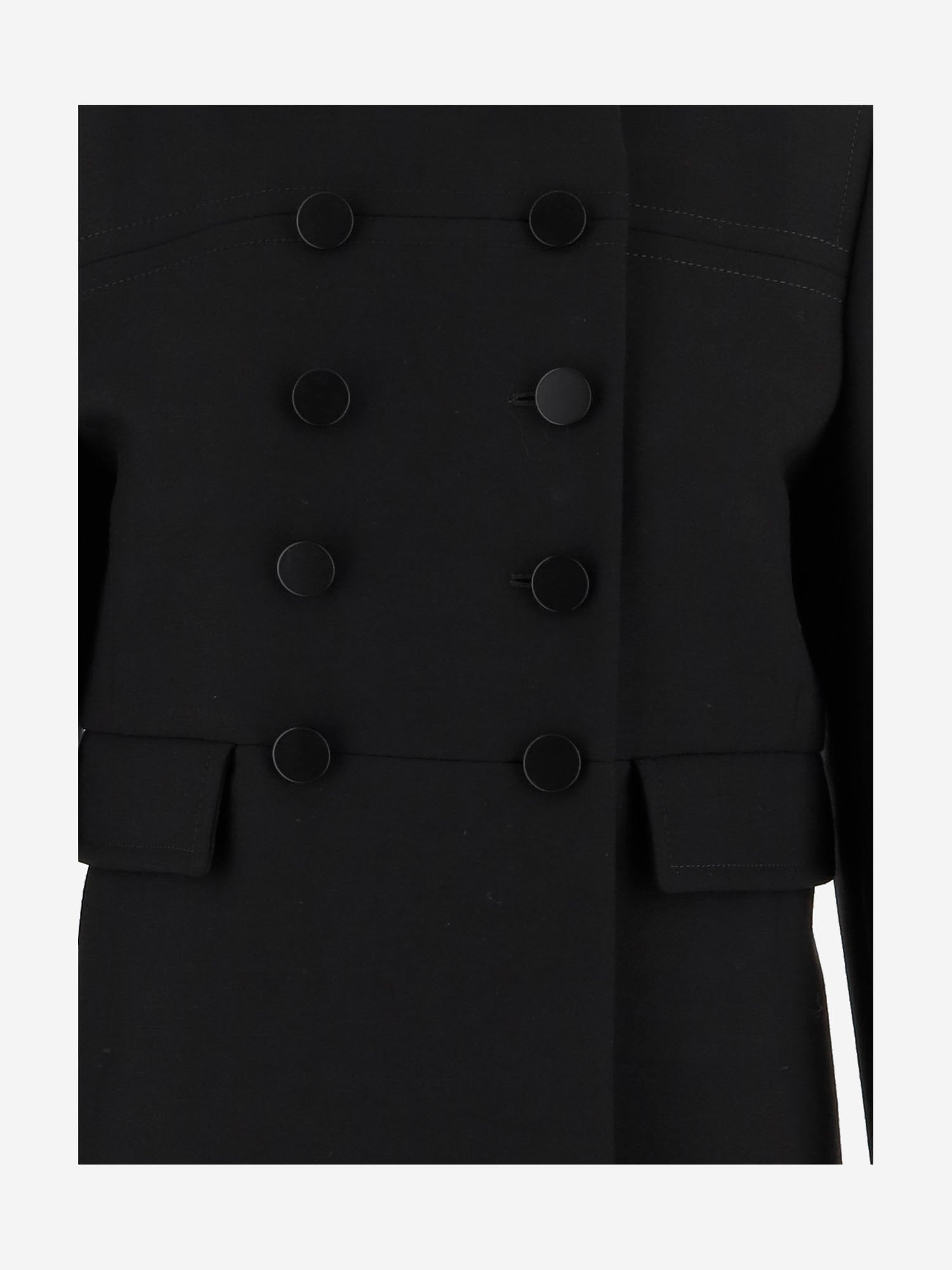 CAPPOTTO LUNGO IN LANA 823841 Z7ASS1000 GUCCI 