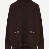 MAGLIONE A COLLO ALTO IN LANA E CASHMERE 828685 XKEVK2344 GUCCI 