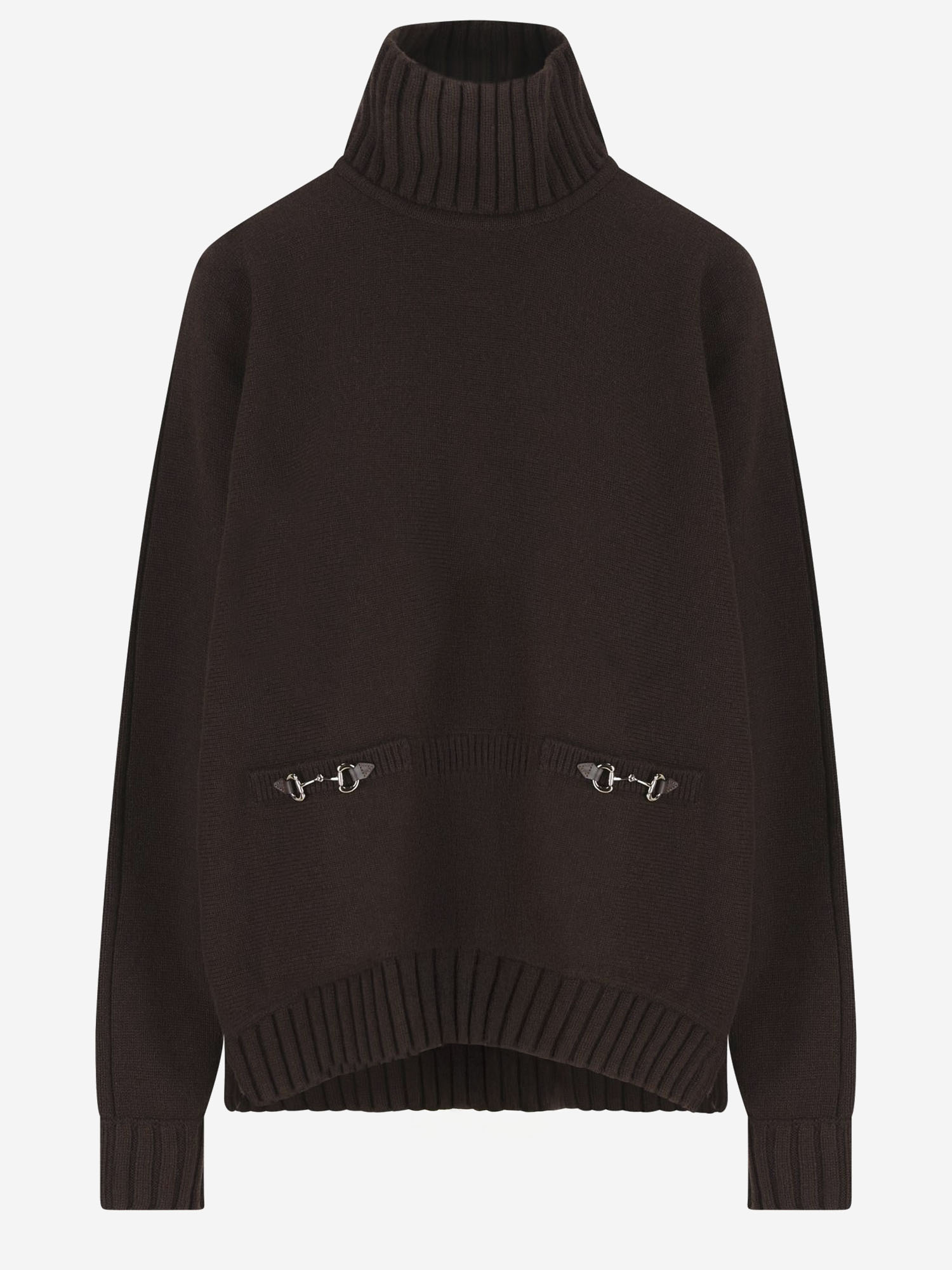 MAGLIONE A COLLO ALTO IN LANA E CASHMERE 828685 XKEVK2344 GUCCI 
