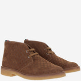 Stivaletti in pelle con dettaglio Web 831283 AAEYC2842 GUCCI 