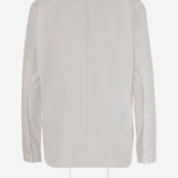 CAMICIA IN POPELINE DI COTONE CON MORSETTO 831912 Z8B2P9000 GUCCI 