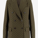 GIACCA DOPPIOPETTO IN TESSUTO GG 831993 Z7AH83602 GUCCI 