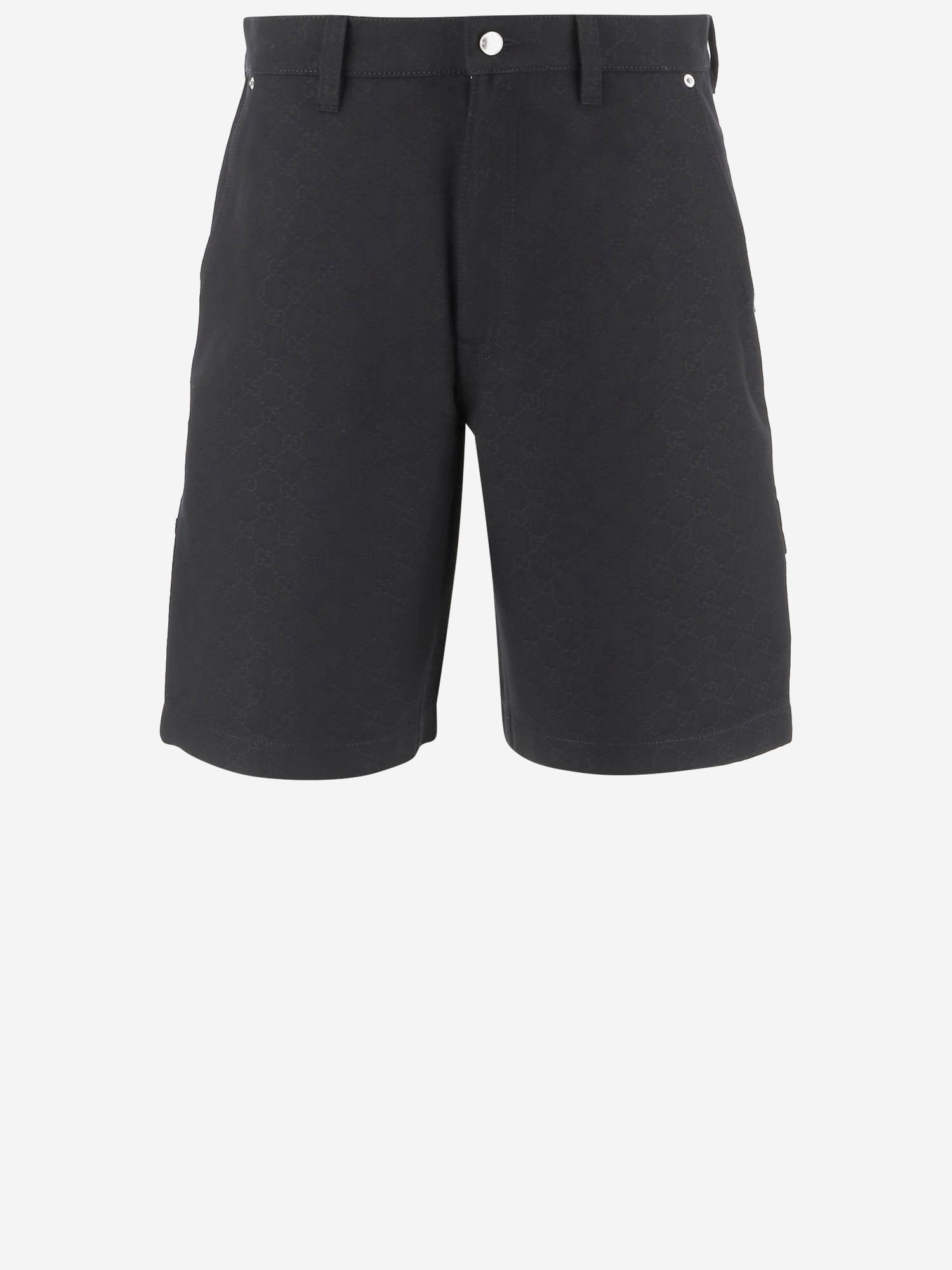 PANTALONI CORTI IN TESSUTO GG 832377 XDDCG1000 GUCCI 