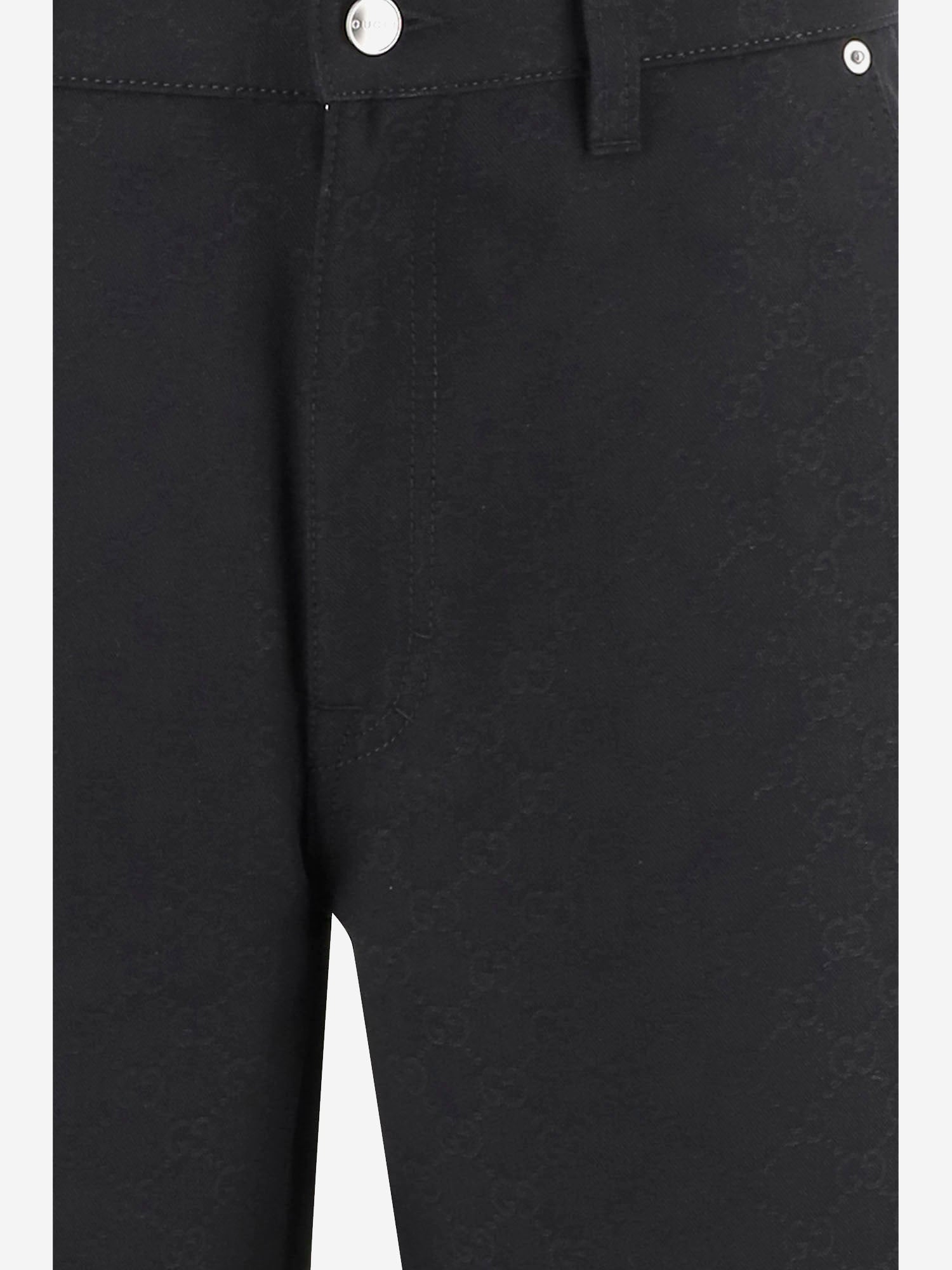 PANTALONI CORTI IN TESSUTO GG 832377 XDDCG1000 GUCCI 