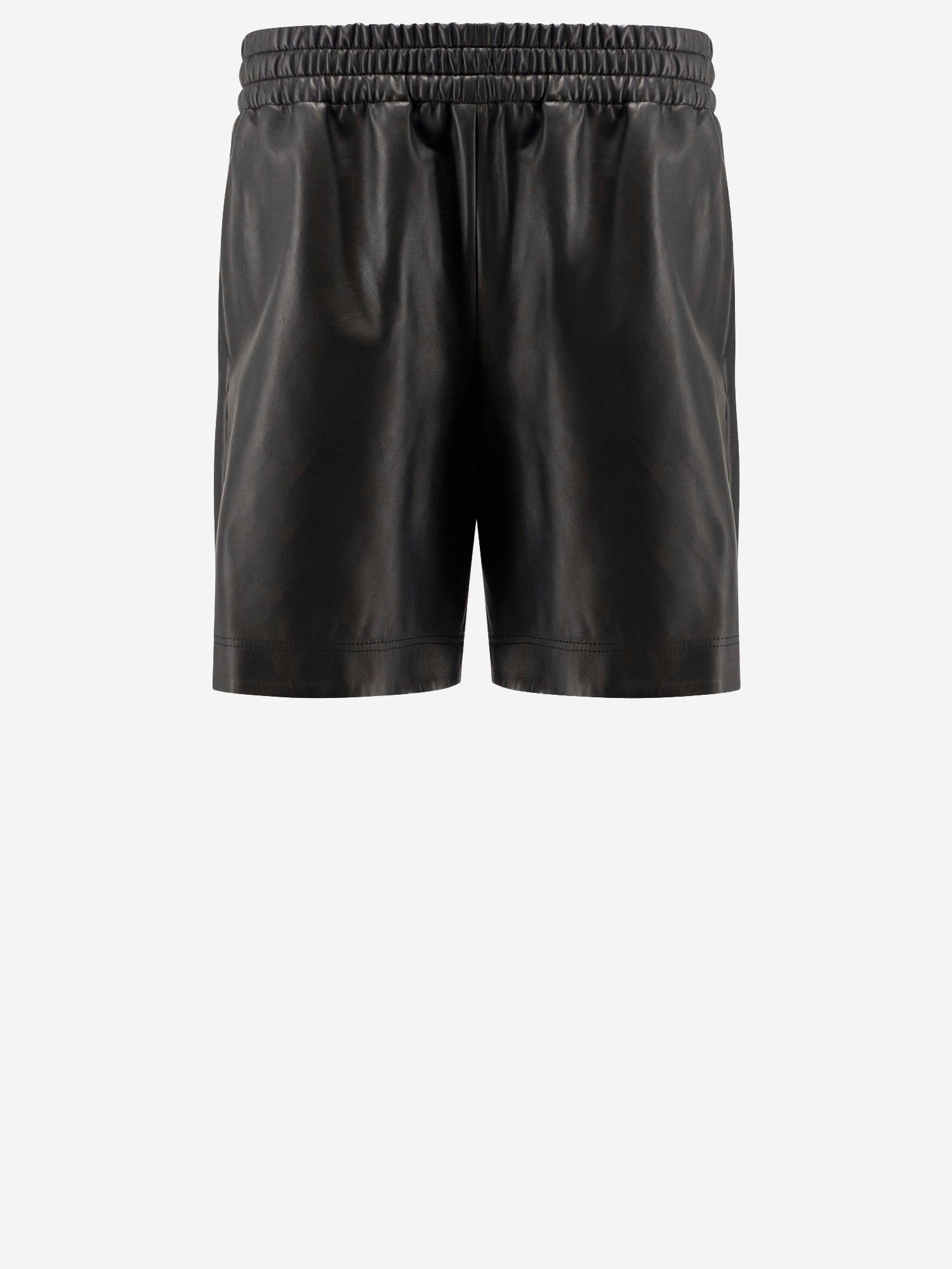 PANTALONI CORTI IN PELLE 832983 XNA7N1000 GUCCI 