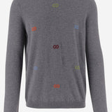 Maglione in jacquard di lana GG 833668 XKEYH1015 GUCCI 