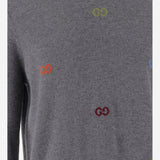 Maglione in jacquard di lana GG 833668 XKEYH1015 GUCCI 