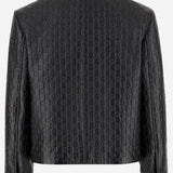 GIACCA IN PELLE CON MOTIVO GG 834308 XNA4F1000 GUCCI 