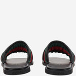 SANDALI SLIDER CON NASTRO WEB 835091 HAAHH8449 GUCCI 