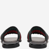 SANDALI SLIDER CON NASTRO WEB 835091 HAAHH8449 GUCCI 