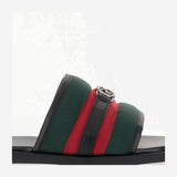 SANDALI SLIDER CON NASTRO WEB 835091 HAAHH8449 GUCCI 