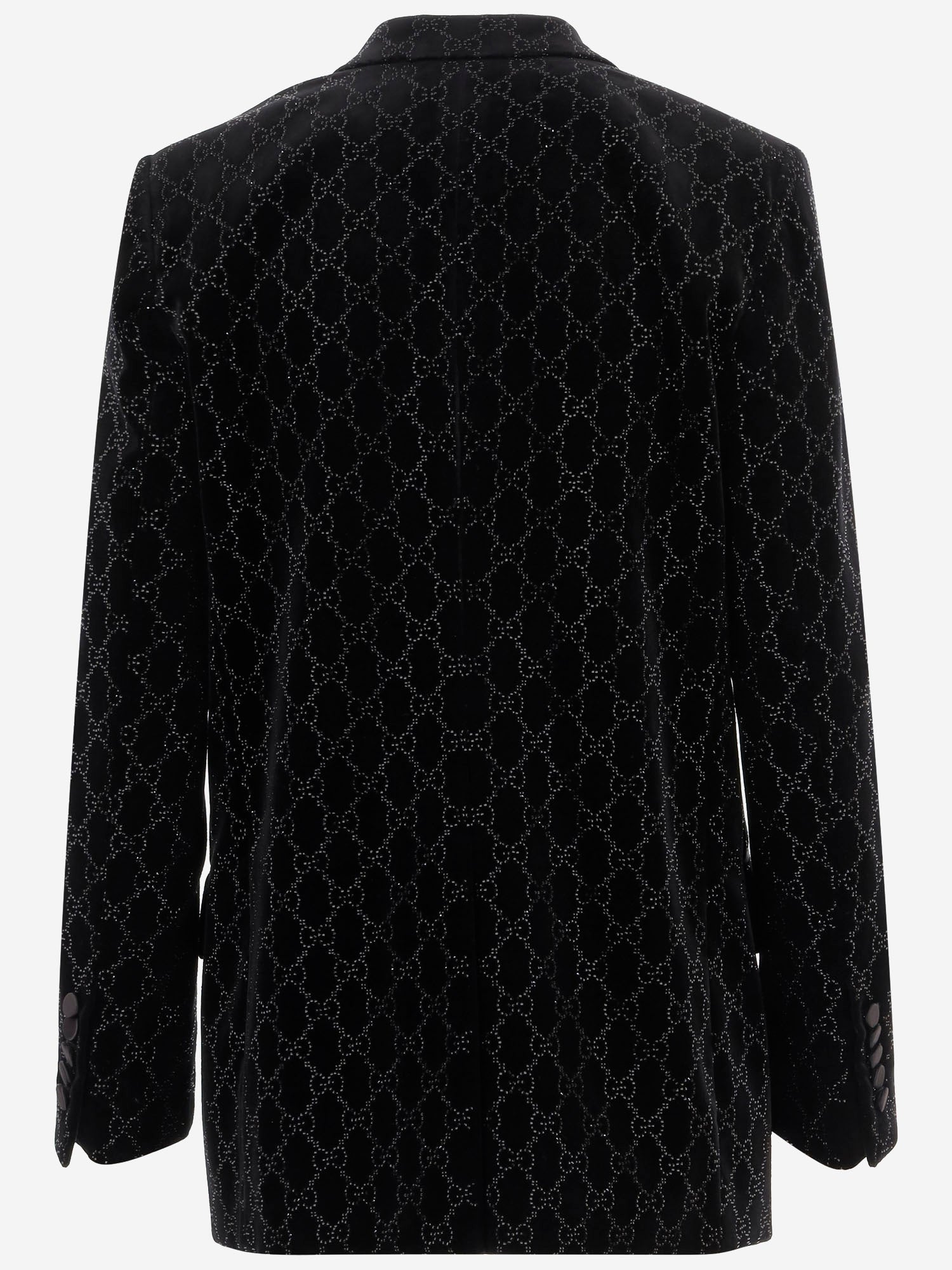 GIACCA DOPPIOPETTO GG IN COTONE STRETCH 836181 Z7AST1000 GUCCI 