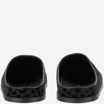 Mules in viscosa e cupro con Morsetto 837130 FAEUF1000 GUCCI 