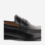 Mocassino in pelle con dettaglio Web 838136 AAEYD1060 GUCCI 