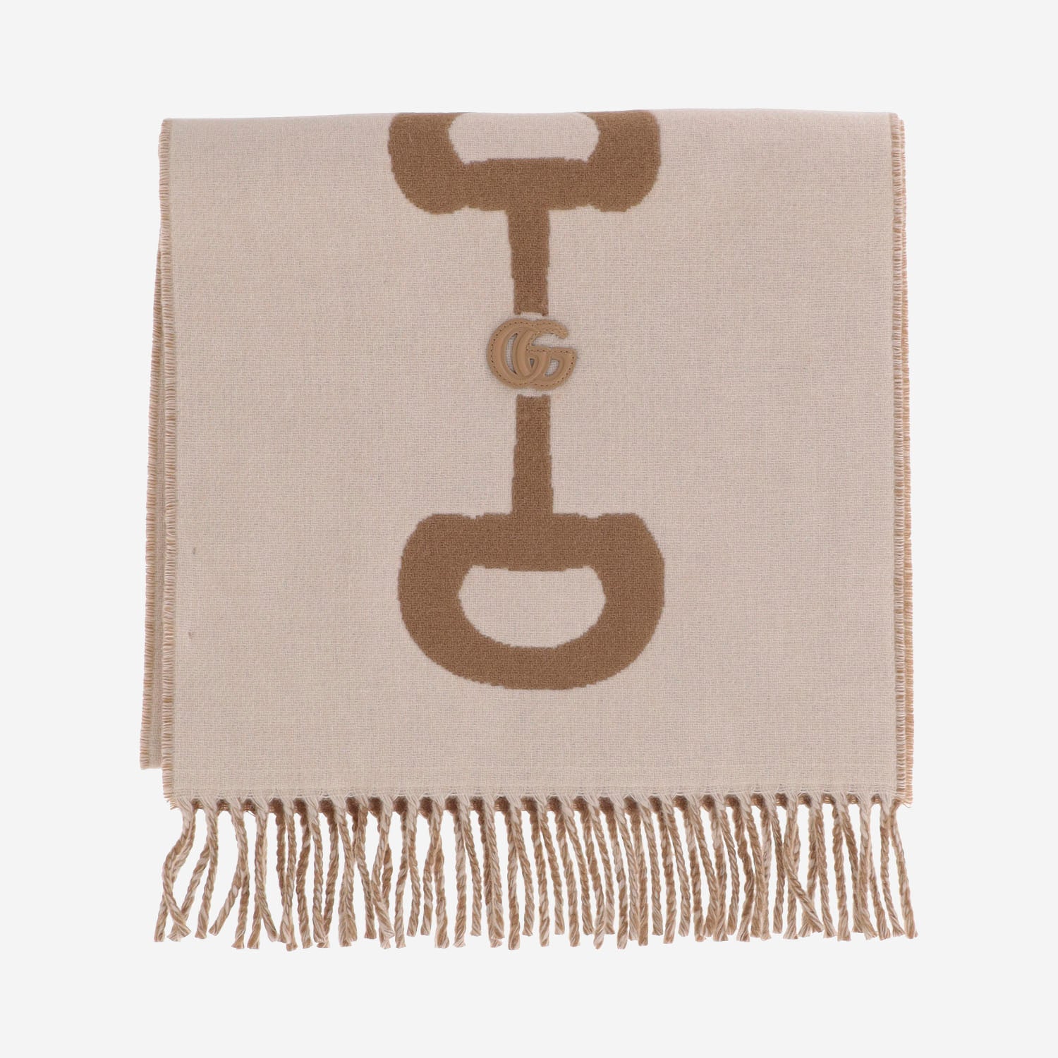 SCIARPA GG IN LANA E CASHMERE 838880 3GB029279 GUCCI 