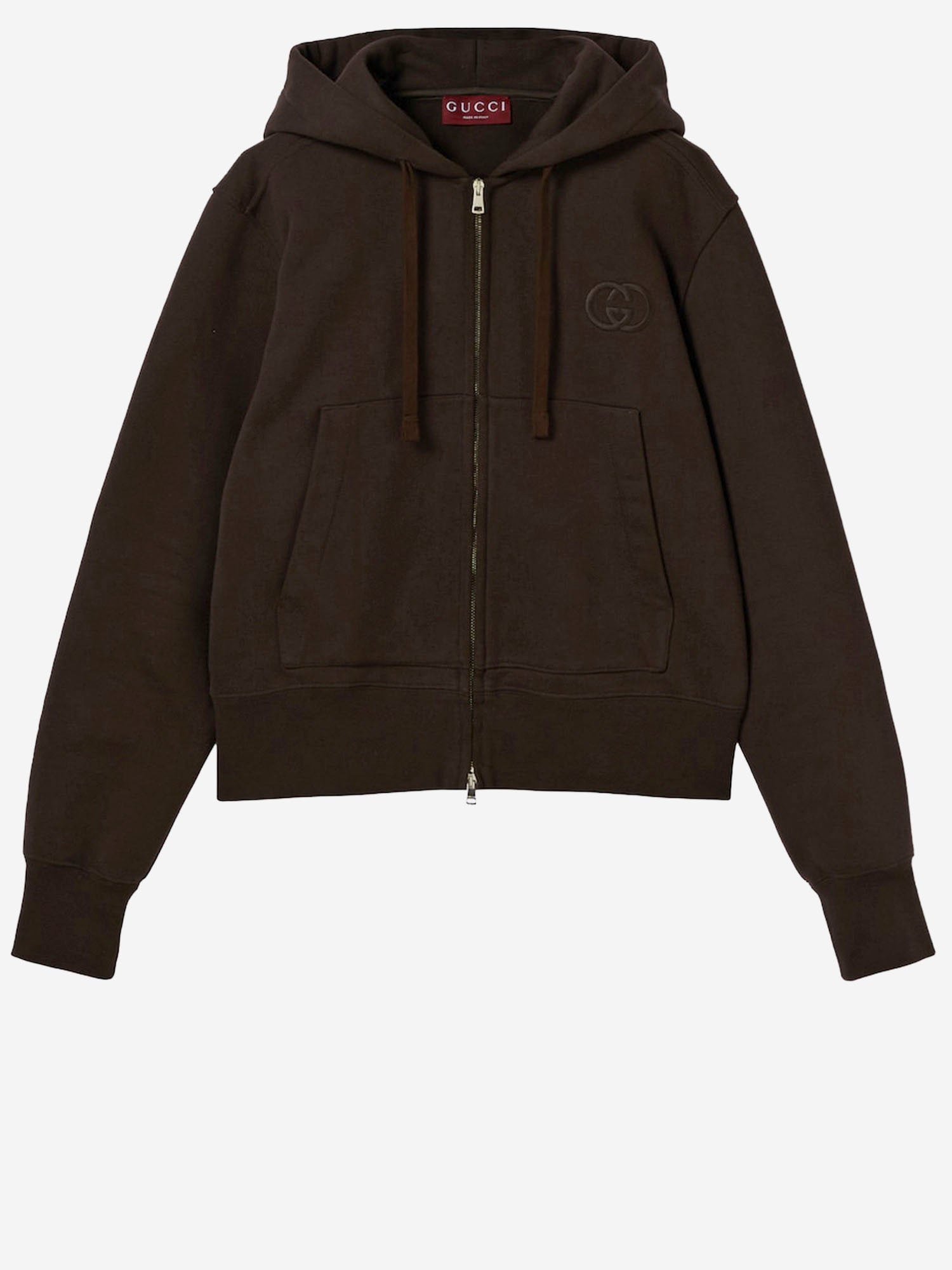 FELPA IN COTONE CON ZIP 841746 XJHKH2093 GUCCI 