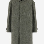 Cappotto in popeline di nylon con stampa bouclé 844211 Z7AYS3088 GUCCI 