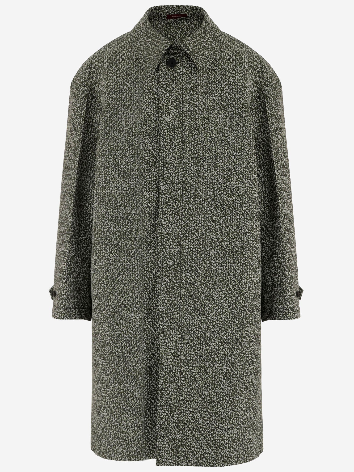 Cappotto in popeline di nylon con stampa bouclé 844211 Z7AYS3088 GUCCI 