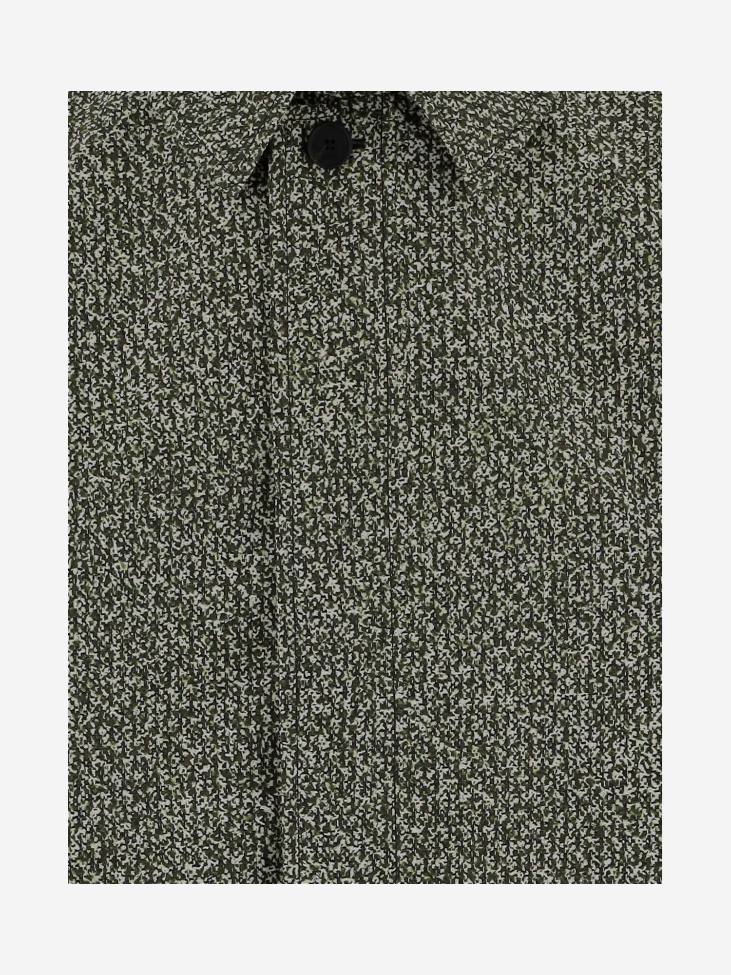 Cappotto in popeline di nylon con stampa bouclé 844211 Z7AYS3088 GUCCI 