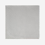 Scialle in lana e cotone con GG 845243 3GC461963 GUCCI 