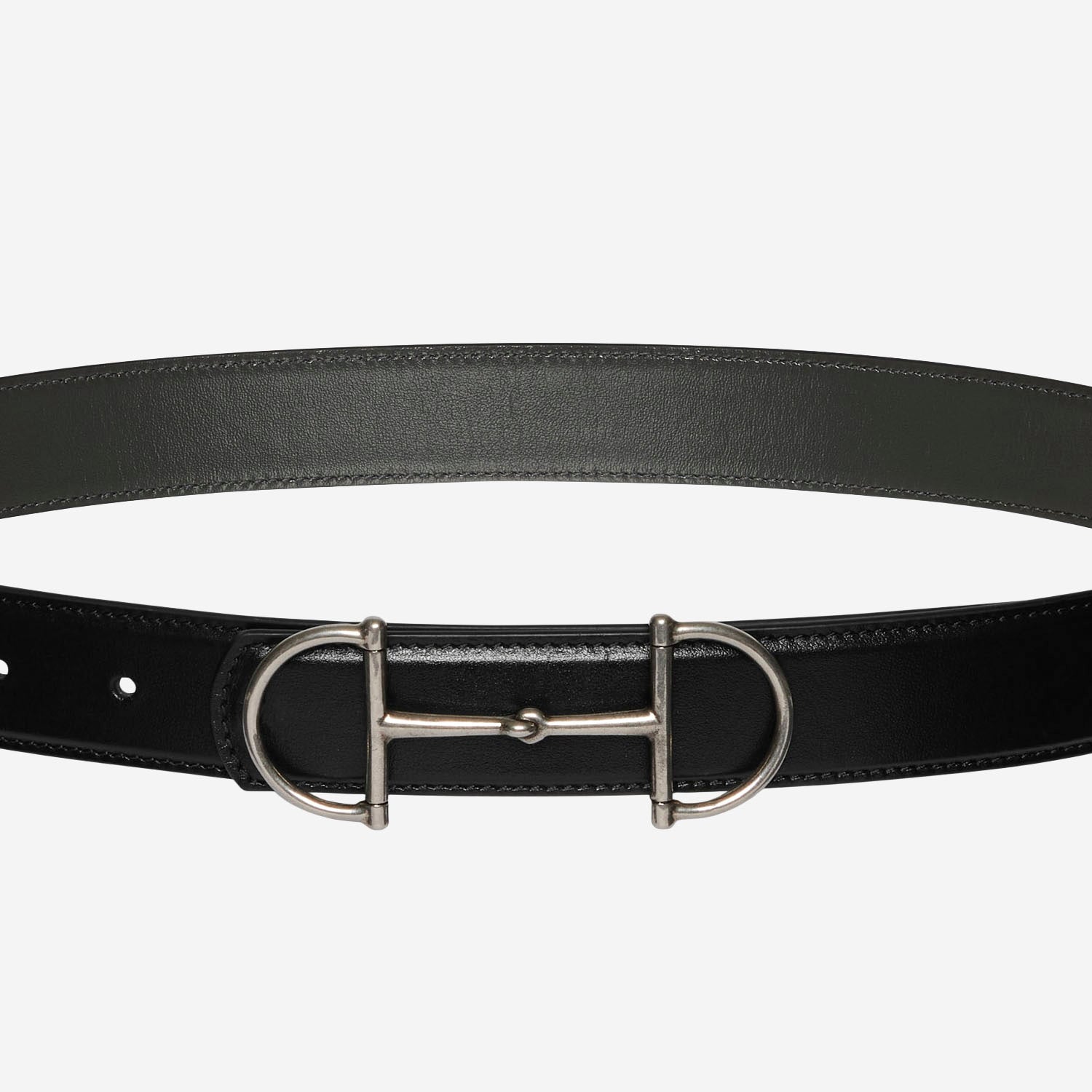 CINTURA REVERSIBILE IN PELLE CON MORSETTO 847273 0YATC1082 GUCCI 