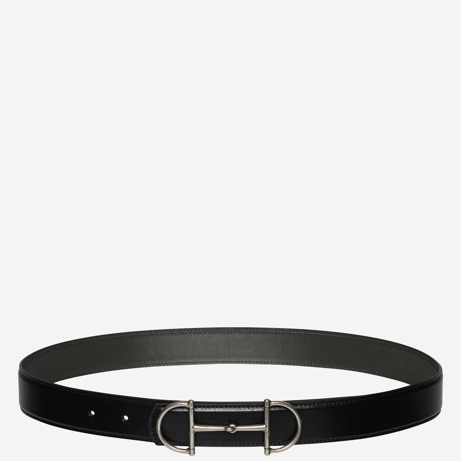 CINTURA REVERSIBILE IN PELLE CON MORSETTO 847273 0YATC1082 GUCCI 