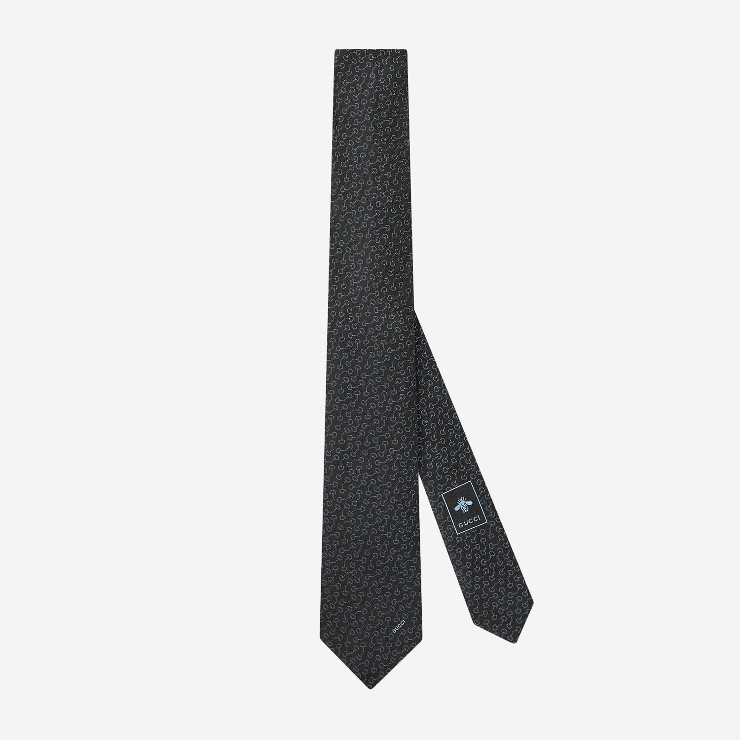 CRAVATTA IN SETA JACQUARD 848551 4E0091000 GUCCI 