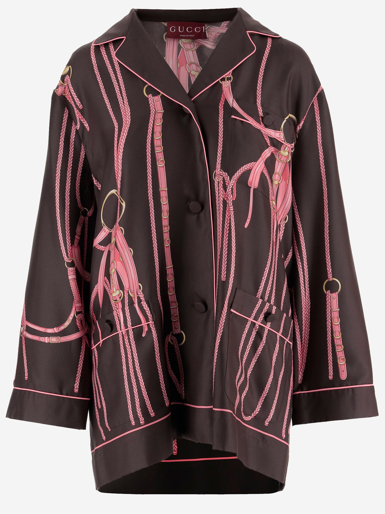 CAMICIA IN SETA 848553 ZAT9Y2083 GUCCI 