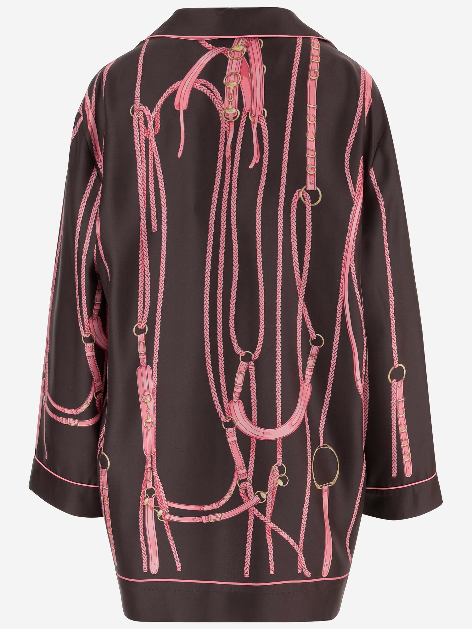 CAMICIA IN SETA 848553 ZAT9Y2083 GUCCI 