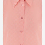 CAMICIA IN JACQUARD DI SETA GG 849973 Z7AZH5136 GUCCI 