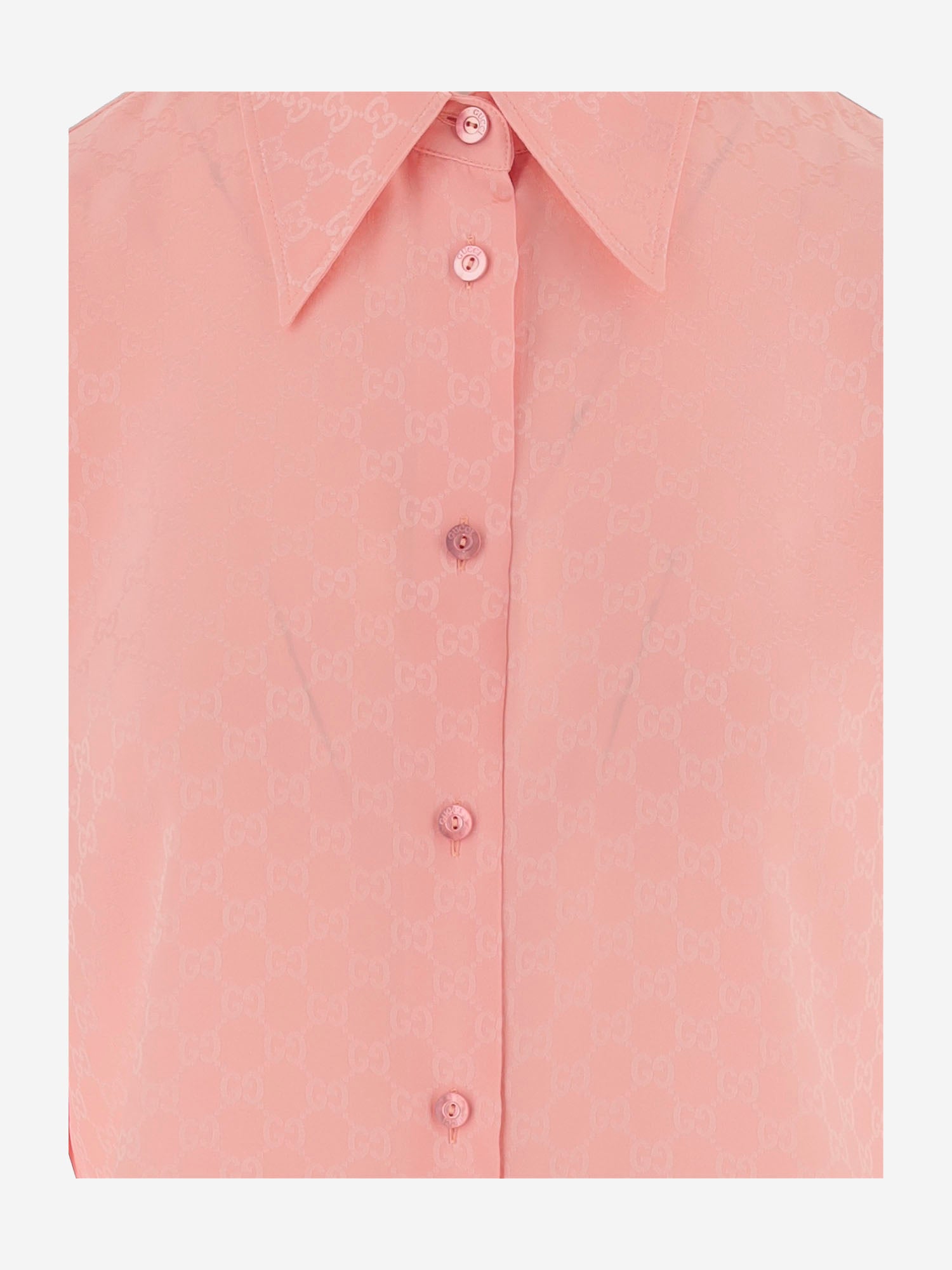CAMICIA IN JACQUARD DI SETA GG 849973 Z7AZH5136 GUCCI 