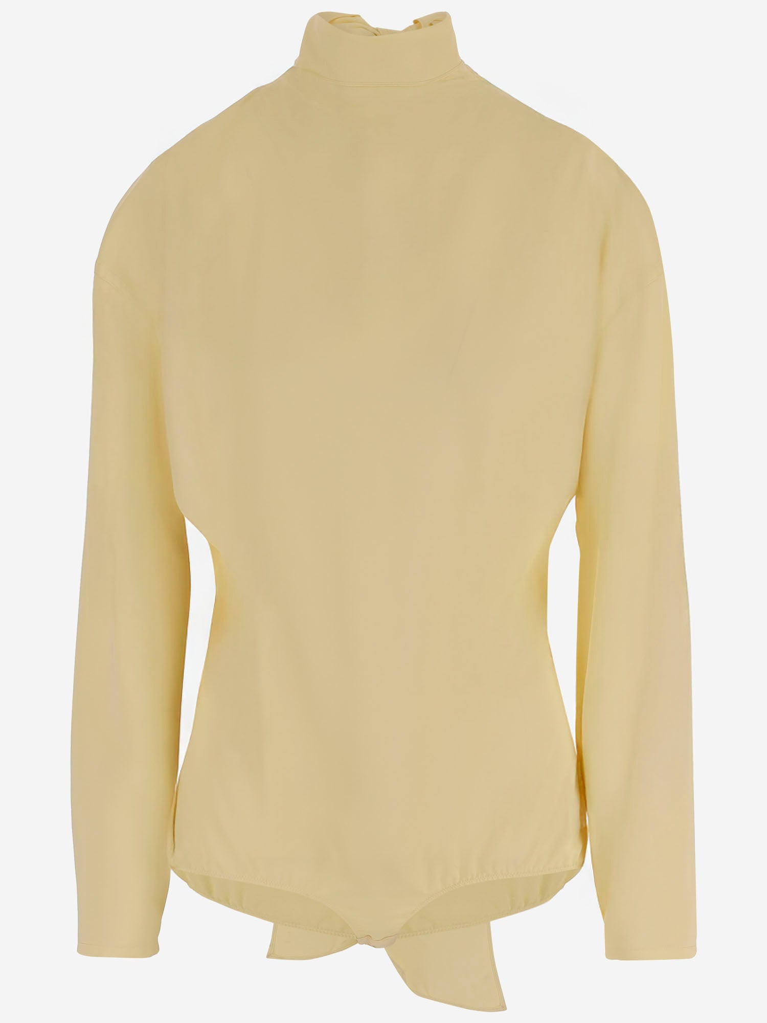 CAMICIA IN VISCOSA CON FIOCCO POSTERIORE 850982 ZATWW7281 GUCCI 